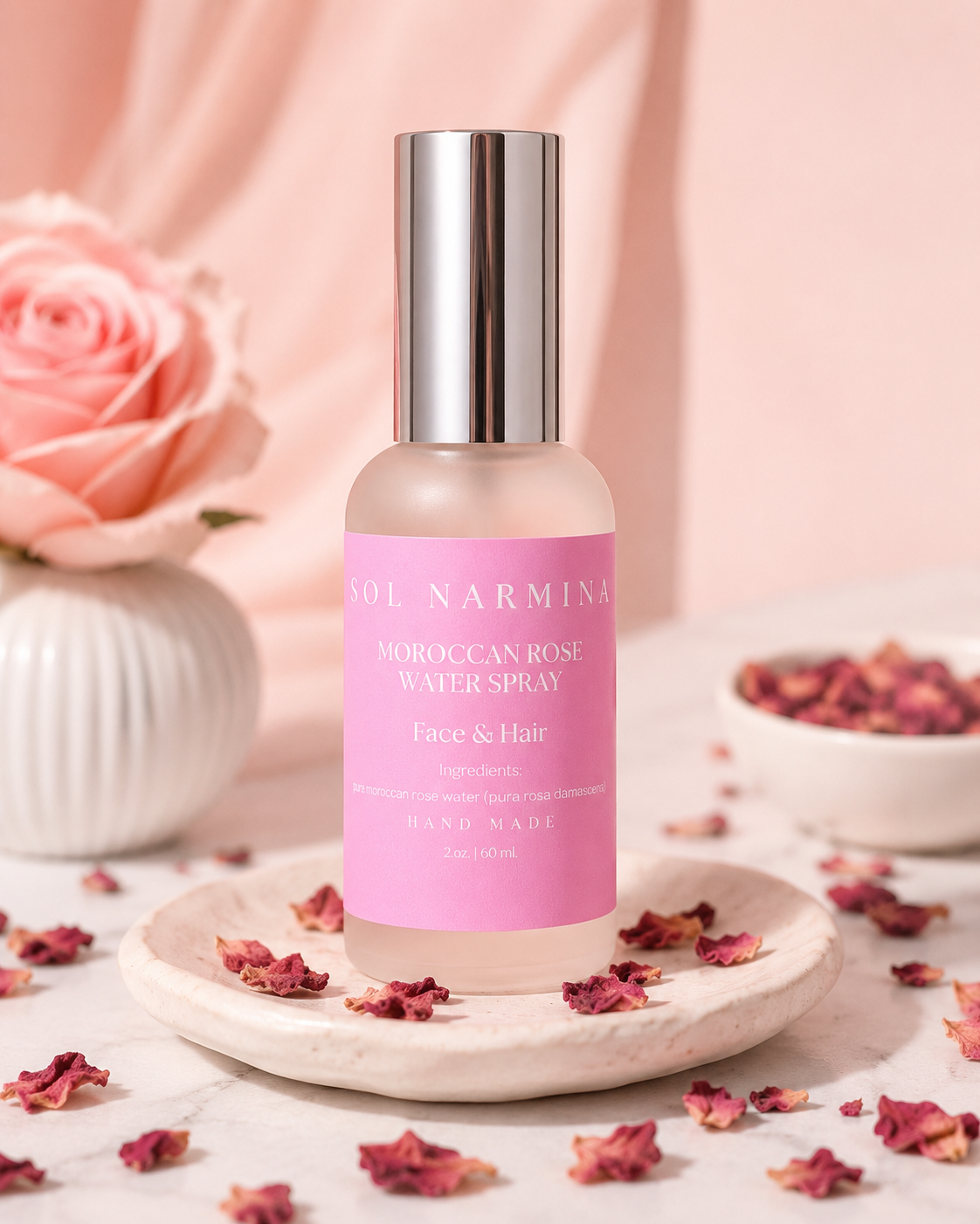 Sol Narmina Moroccan Rose Water Spray product photo