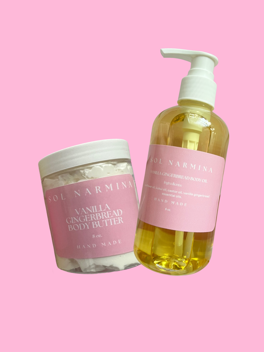 Vanilla Gingerbread Bodycare Set