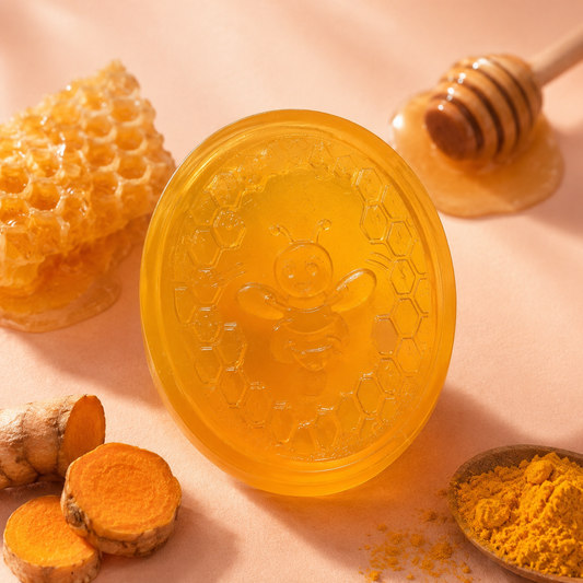 Sol Narmina Honey Turmeric Facial Soap Bar product photo