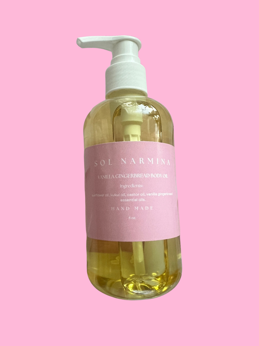 Vanilla Gingerbread Body Oil